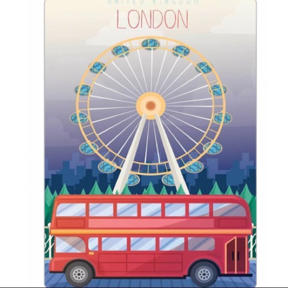London 🇬🇧 Magnet  - Picture 2 of 2